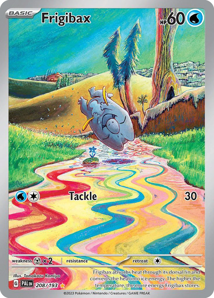 Frigibax (208/193) - [Illustration Rare] Paldea Evolved (PAL)