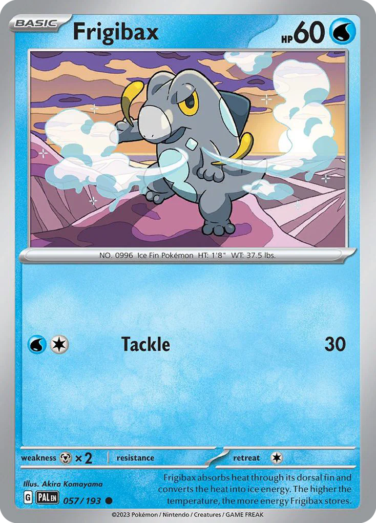 Frigibax (57/193) - Paldea Evolved (PAL)