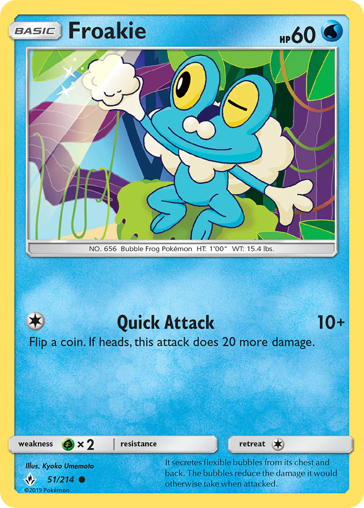 Froakie (51/214) - Unbroken Bonds (UNB)