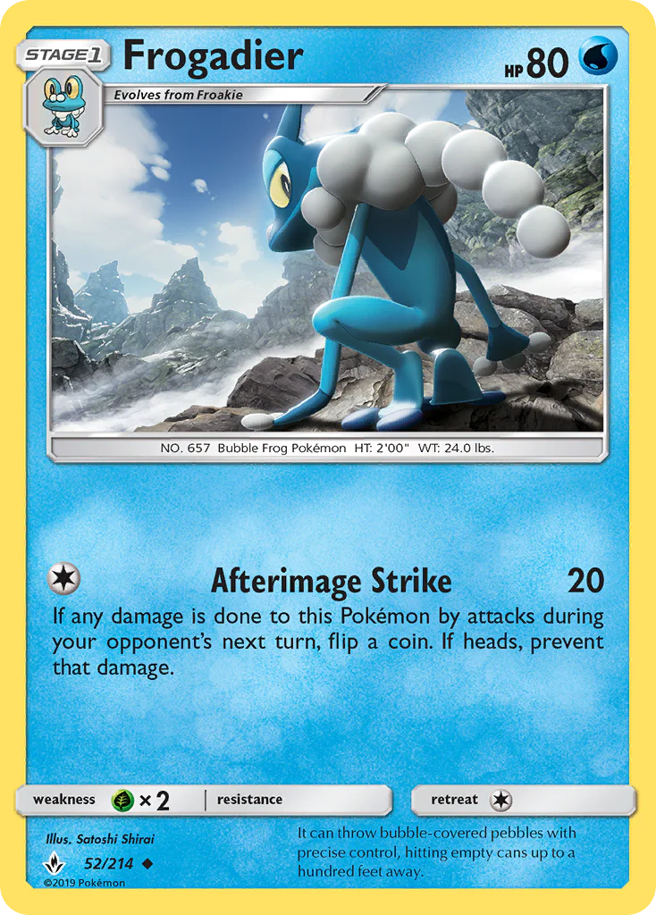 Frogadier (52/214) - Unbroken Bonds (UNB)