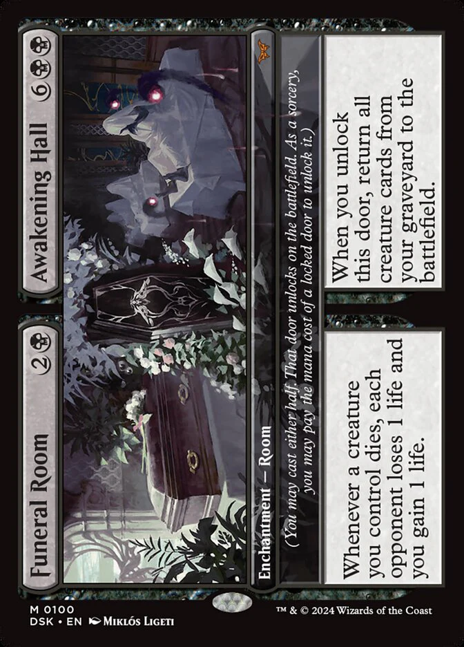 Funeral Room // Awakening Hall - [Foil] Duskmourn: House of Horror (DSK)