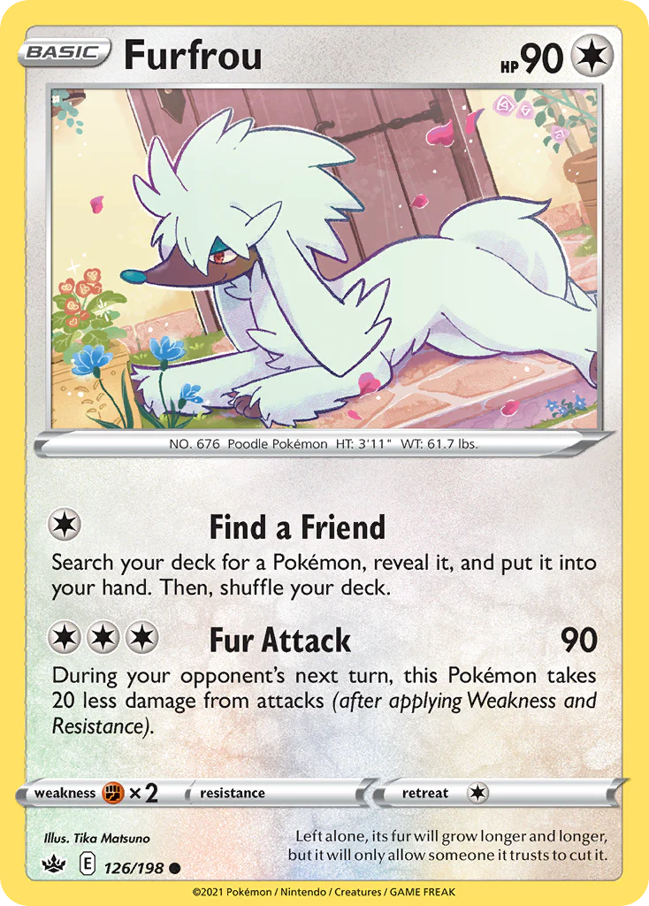Furfrou (126/198) - Chilling Reign (CRE)