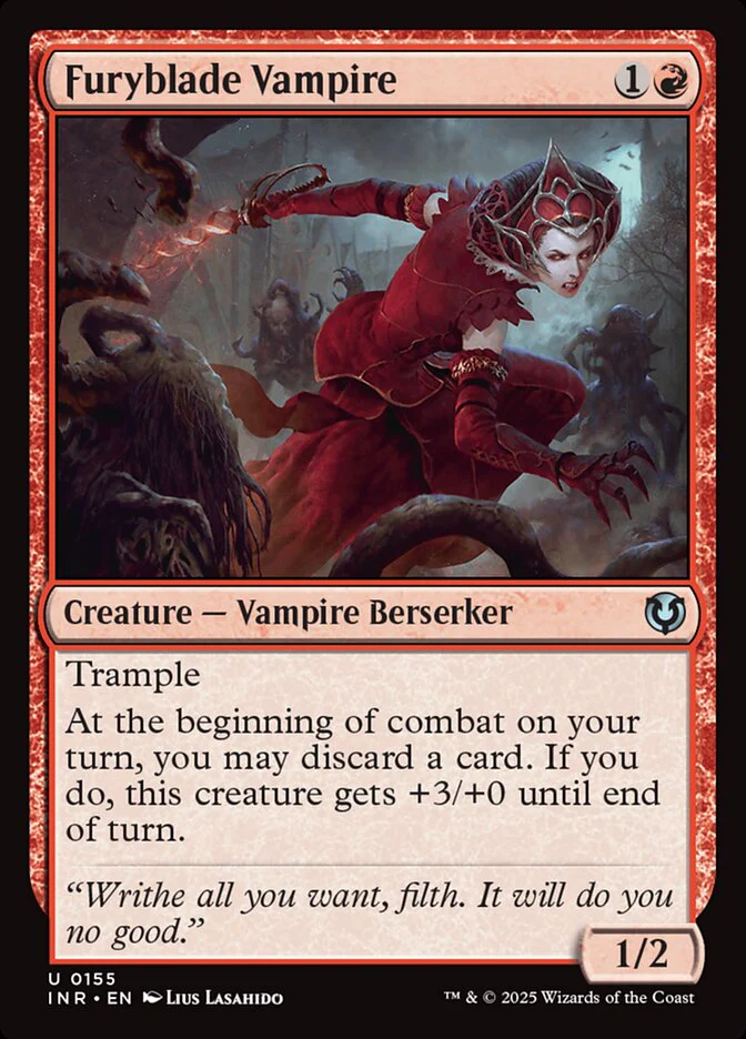Furyblade Vampire - [Foil] Innistrad Remastered (INR)