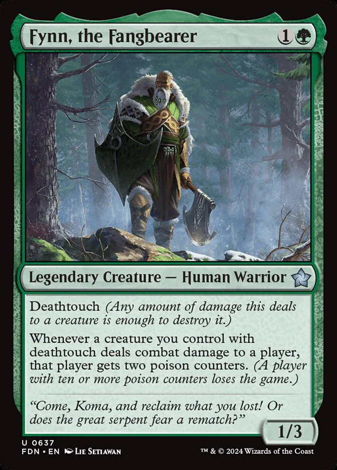 Fynn, the Fangbearer - Foundations (FDN)