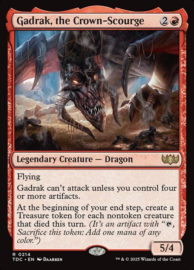 Gadrak, the Crown-Scourge - Tarkir: Dragonstorm Commander (TDC)