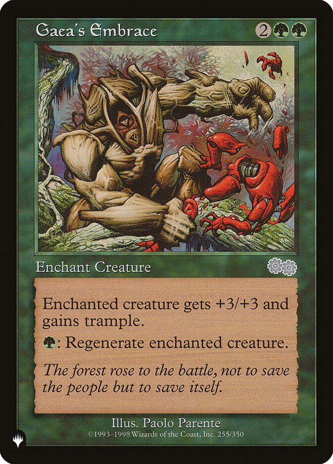 Gaea's Embrace - The List (PLST)