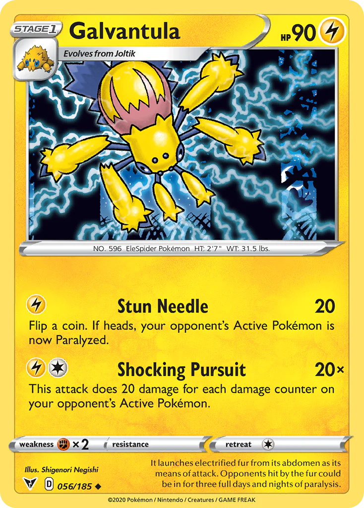 Galvantula (56/185) - [Reverse Holo] Vivid Voltage (VIV)