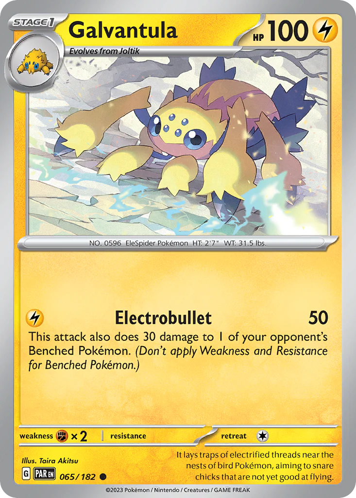 Galvantula (65/182) - [Reverse Holo] Paradox Rift (PAR)