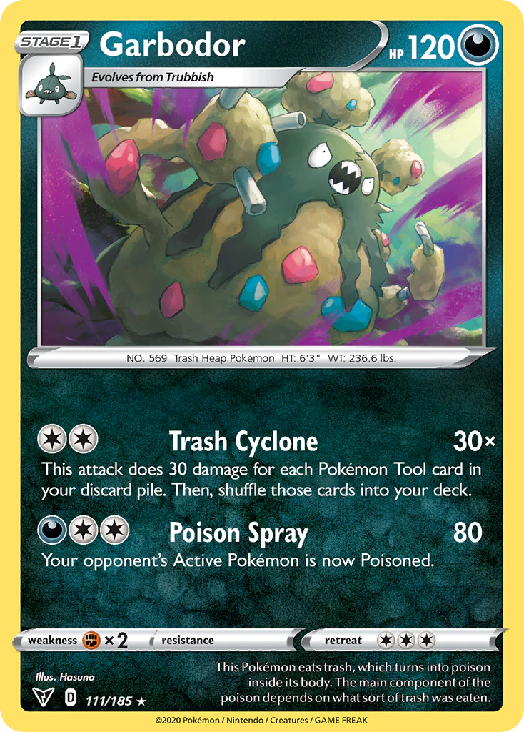 Garbodor (111/185) - Vivid Voltage (VIV)