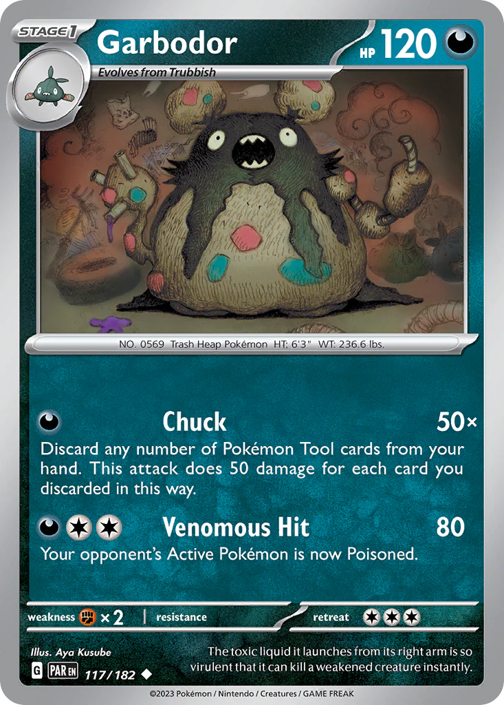 Garbodor (117/182) - Paradox Rift (PAR)