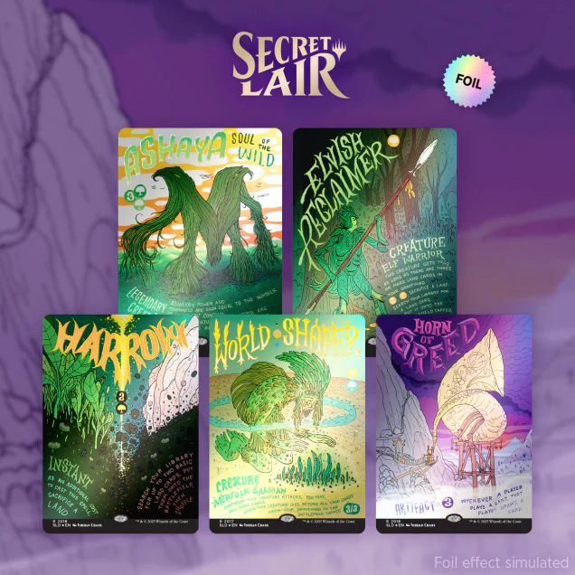 Garden Buds - Rainbow Foil Edition - Secret Lair Drop Series (SLD)