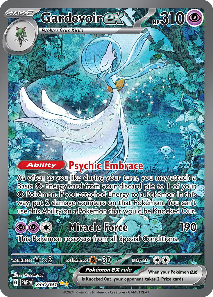 Gardevoir ex (233/91) - [Special Illustration Rare] Paldean Fates (PAF)