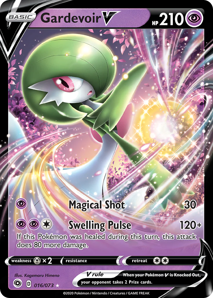 Gardevoir V (16/73) - [Holo Foil] Champion's Path (CPA)