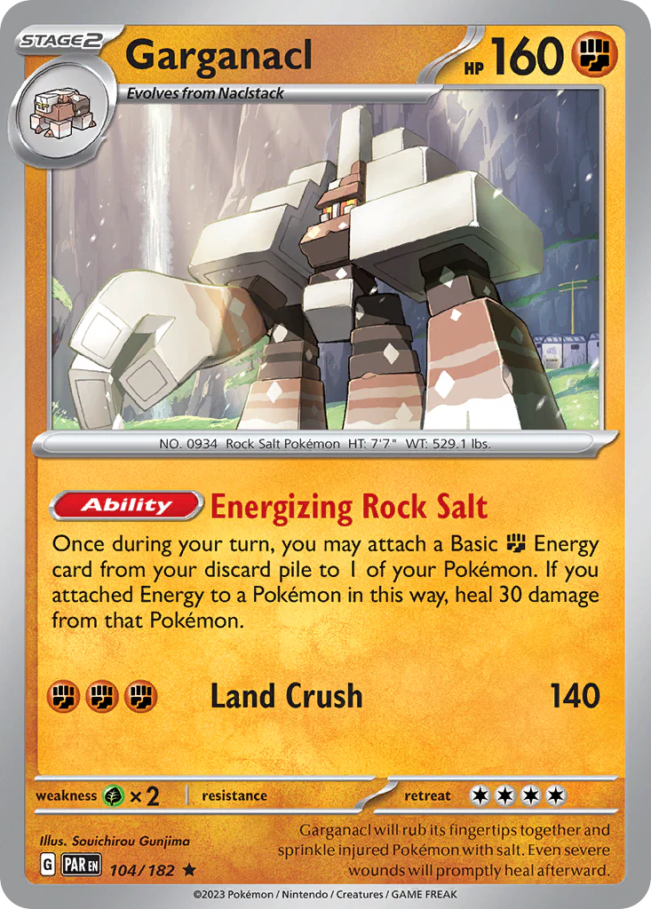 Garganacl (104/182) - [Holo Foil] Paradox Rift (PAR)