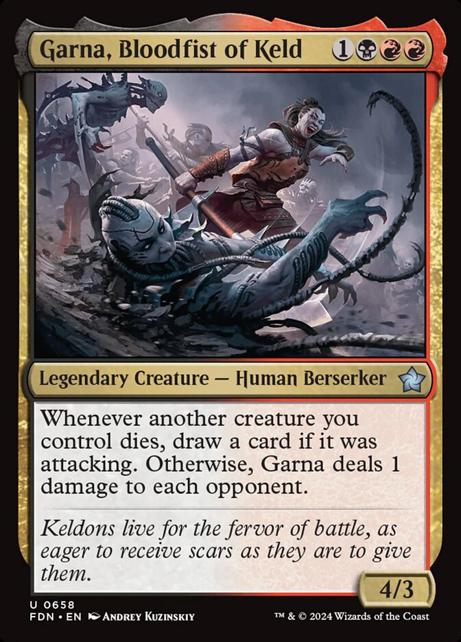 Garna, Bloodfist of Keld - Foundations (FDN)