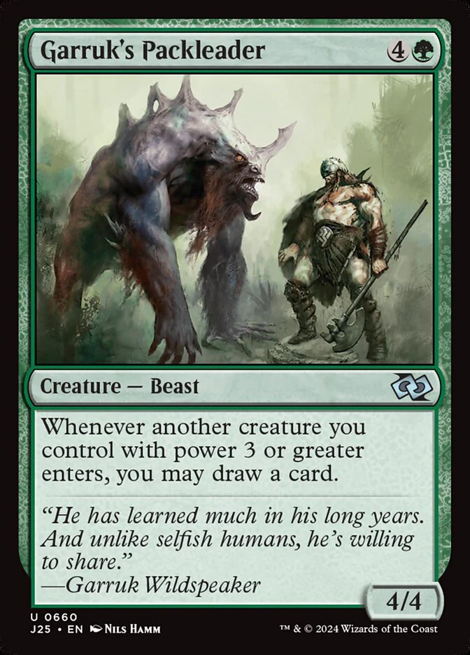 Garruk's Packleader - Foundations Jumpstart (J25)