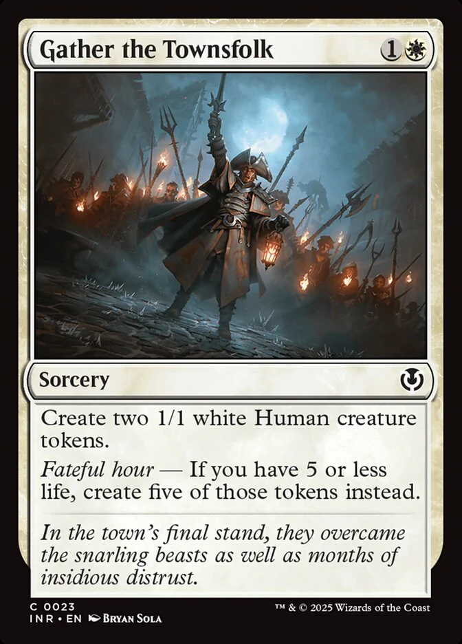 Gather the Townsfolk - Innistrad Remastered (INR)