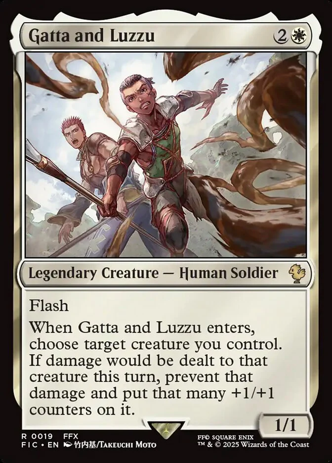 Gatta and Luzzu (19) - Final Fantasy Commander (FIC)