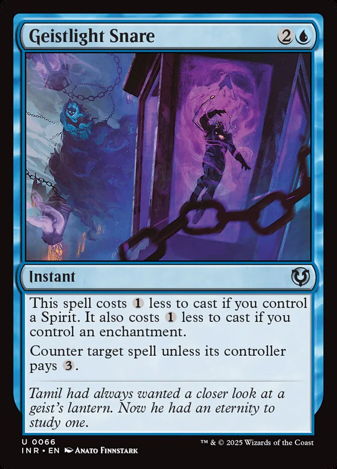 Geistlight Snare - [Foil] Innistrad Remastered (INR)