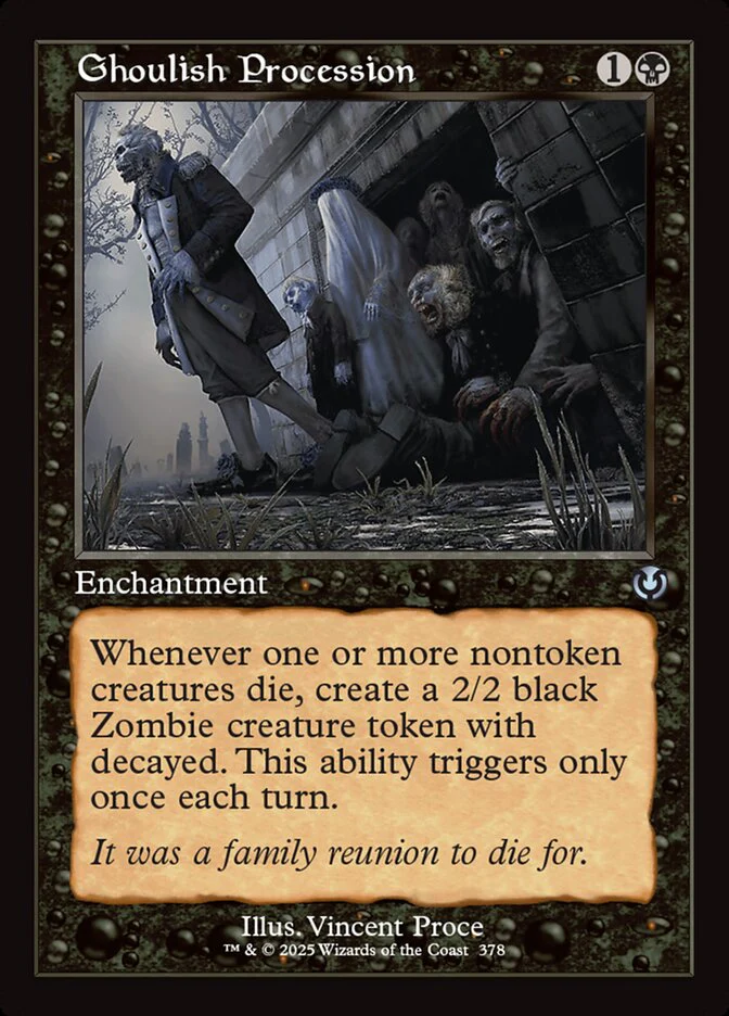 Ghoulish Procession - [Foil, Retro Frame] Innistrad Remastered (INR)