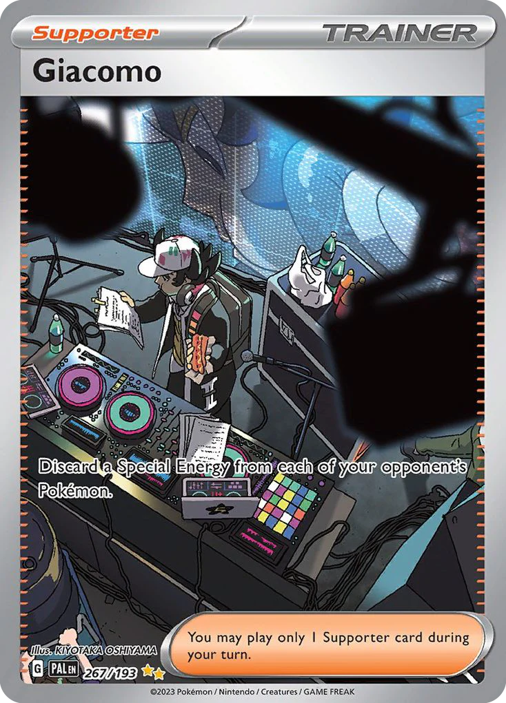 Giacomo (267/193) - [Special Illustration Rare] Paldea Evolved (PAL)