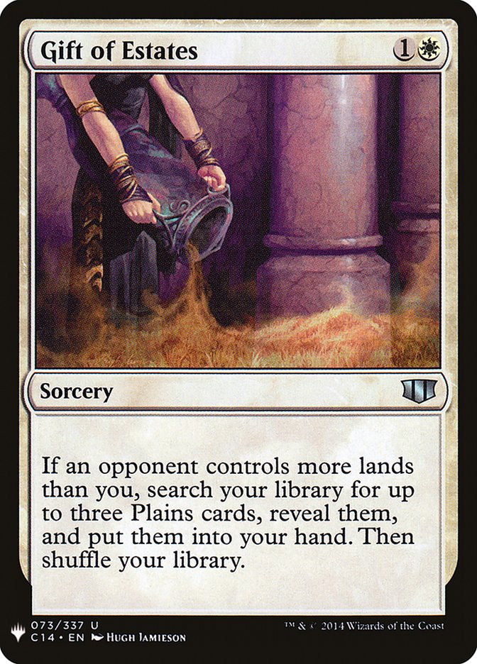 Gift of Estates - The List (PLST)