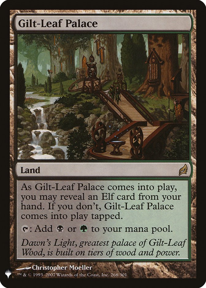 Gilt-Leaf Palace - The List (PLST)