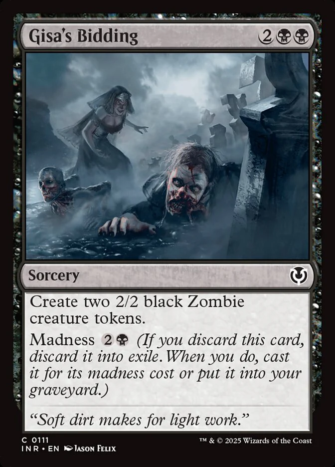 Gisa's Bidding - [Foil] Innistrad Remastered (INR)