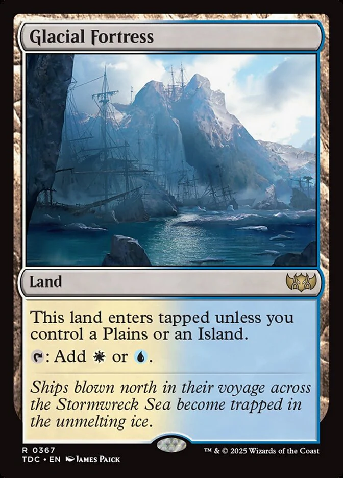 Glacial Fortress - Tarkir: Dragonstorm Commander (TDC)