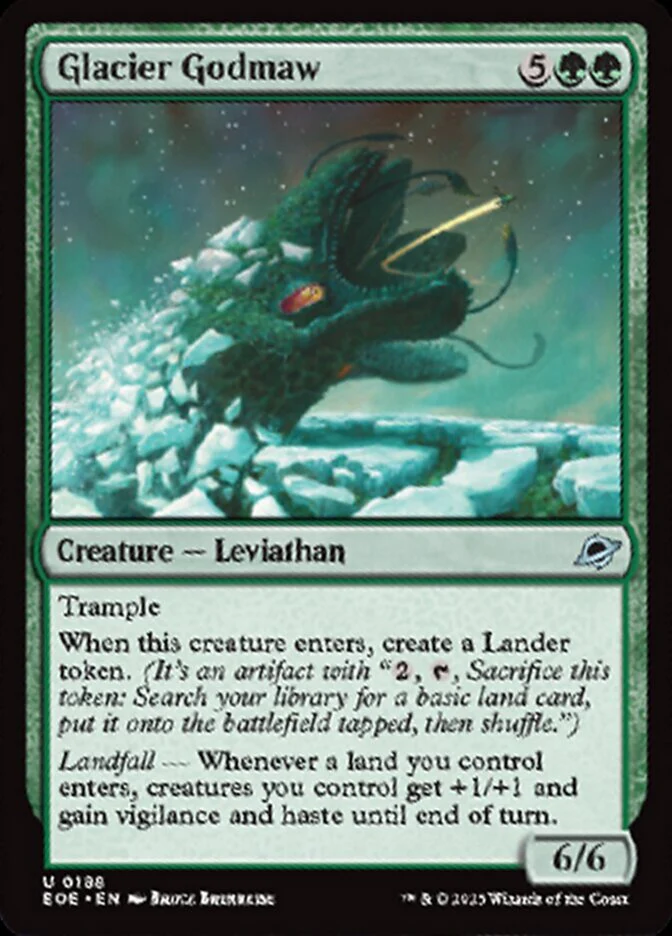 Glacier Godmaw (188) - Edge of Eternities (EOE)