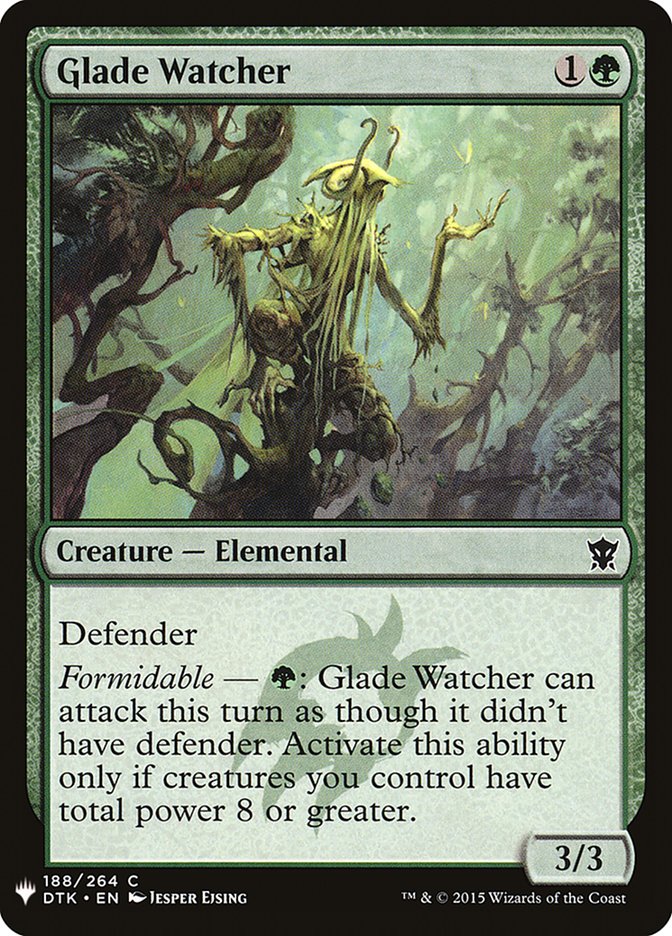 Glade Watcher - The List (PLST)