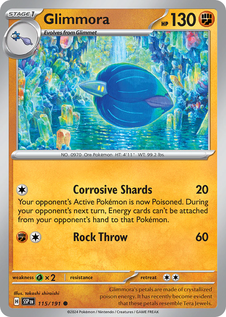 Glimmora (115/191) - Surging Sparks (SSP)