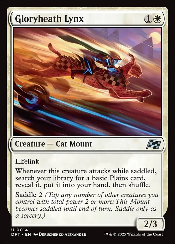 Gloryheath Lynx - [Foil] Aetherdrift (DFT)