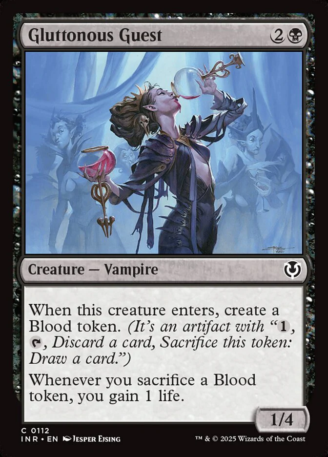 Gluttonous Guest - [Foil] Innistrad Remastered (INR)