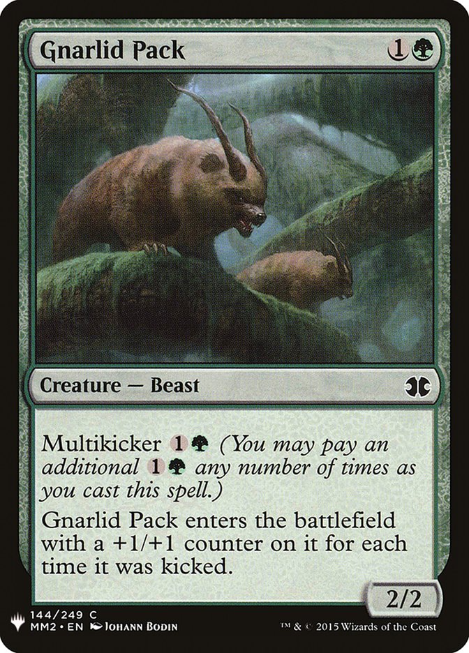 Gnarlid Pack - The List (PLST)