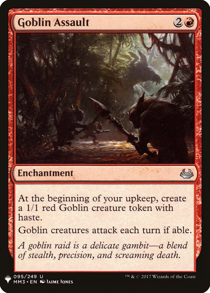 Goblin Assault - The List (PLST)