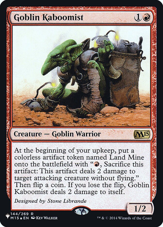 Goblin Kaboomist - [Foil] The List (PLST)