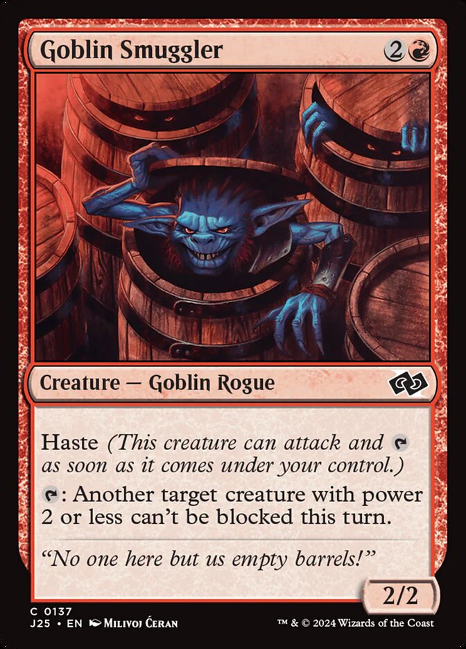 Goblin Smuggler - Foundations Jumpstart (J25)