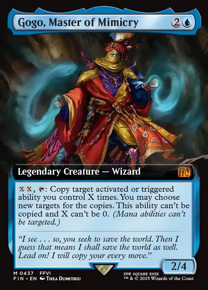 Gogo, Master of Mimicry (437) - [Extended Art] Final Fantasy (FIN)