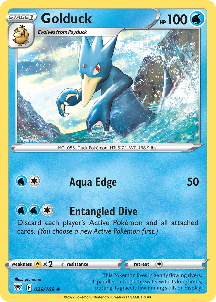 Golduck (29/189) - Astral Radiance (ASR)
