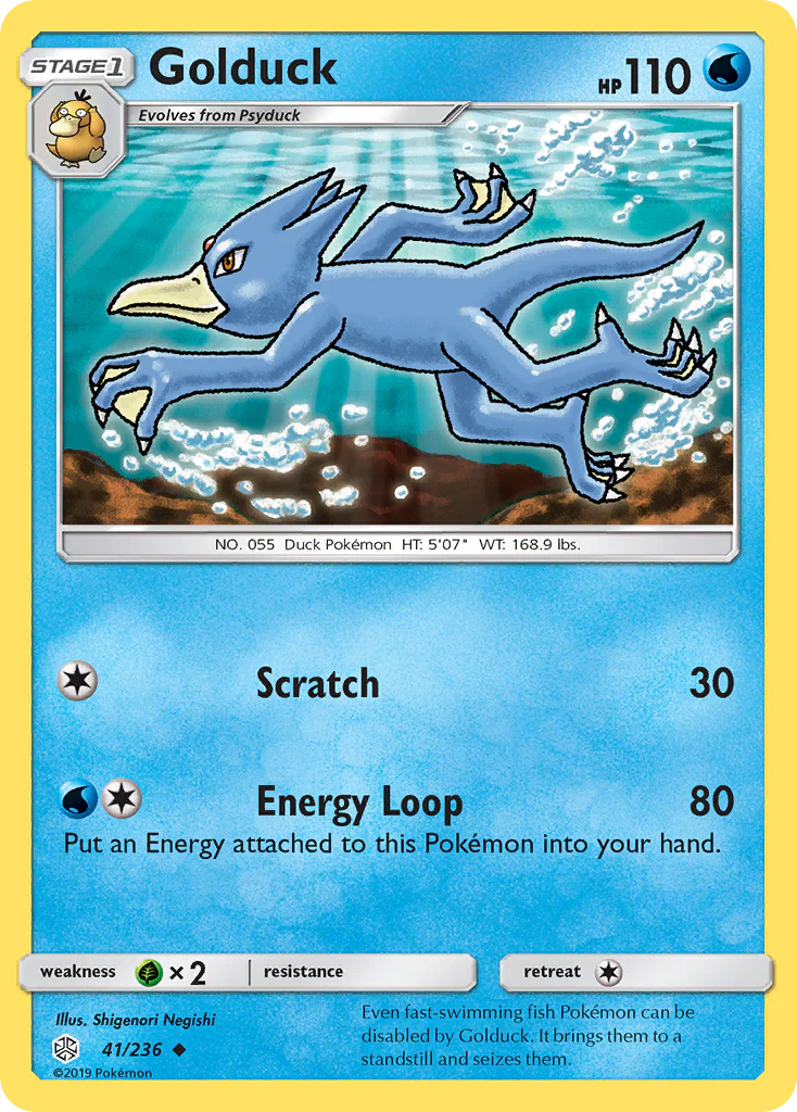 Golduck (41/236) - Cosmic Eclipse (CEC)