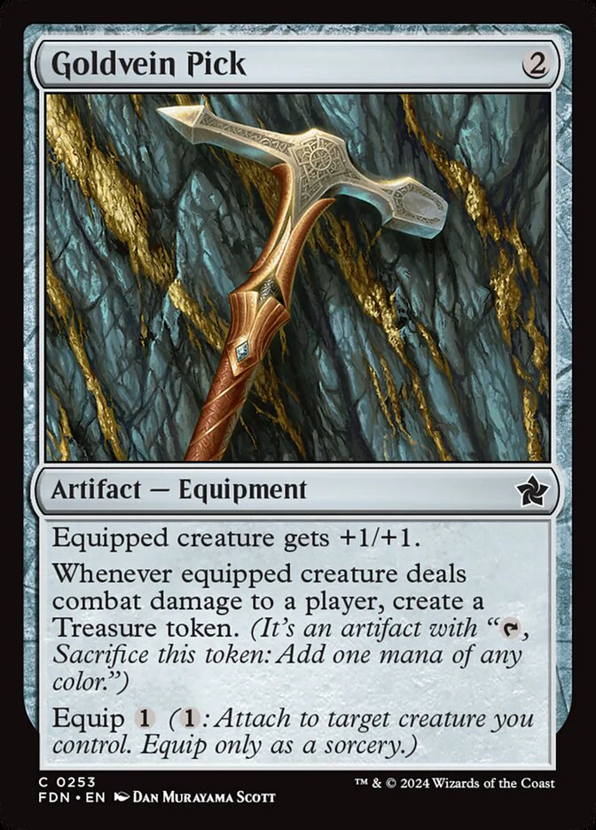 Goldvein Pick - Foundations (FDN)
