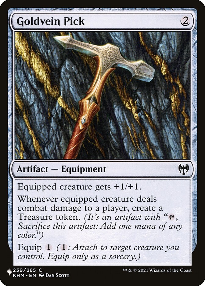 Goldvein Pick - The List (PLST)