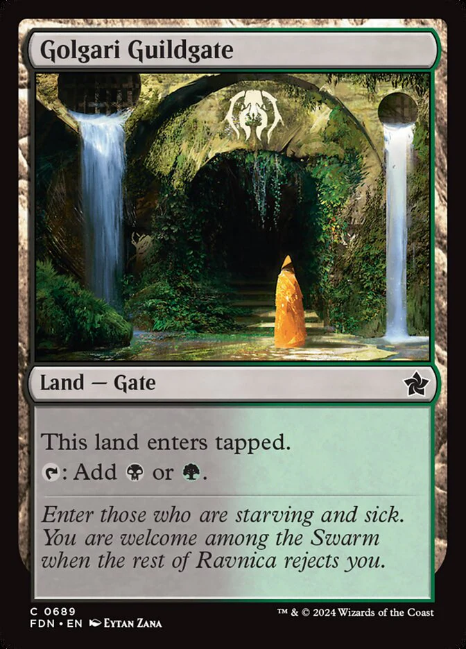 Golgari Guildgate - Foundations (FDN)
