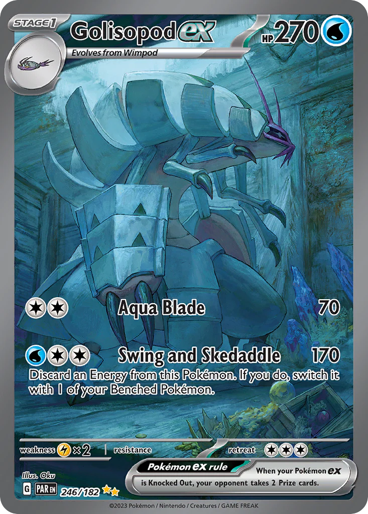 Golisopod ex (246/182) - [Special Illustration Rare] Paradox Rift (PAR)