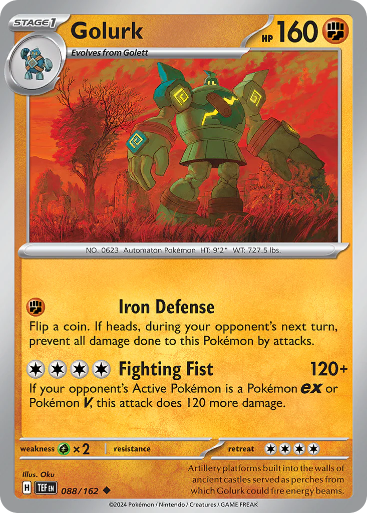 Golurk (88/162) - Temporal Forces (TEF)