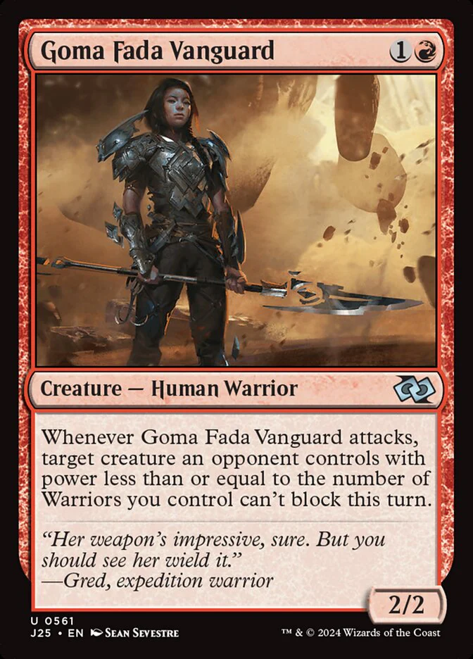 Goma Fada Vanguard - Foundations Jumpstart (J25)