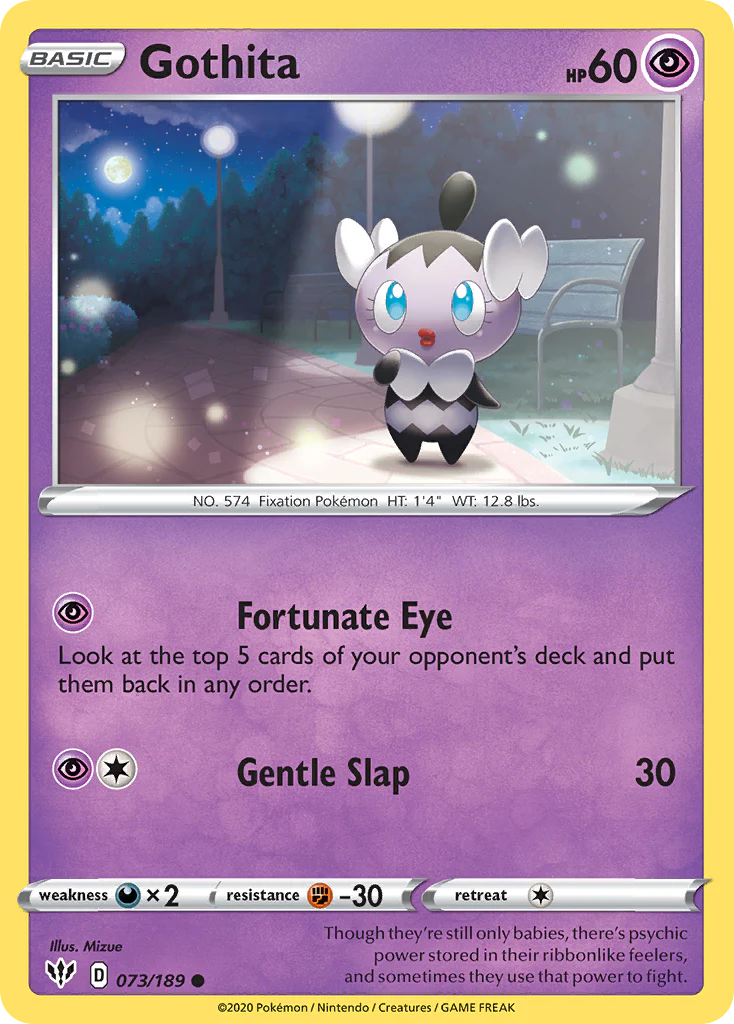 Gothita (73/189) - Darkness Ablaze (DAA)