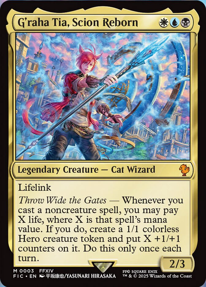 G'raha Tia, Scion Reborn (3) - Final Fantasy Commander (FIC)