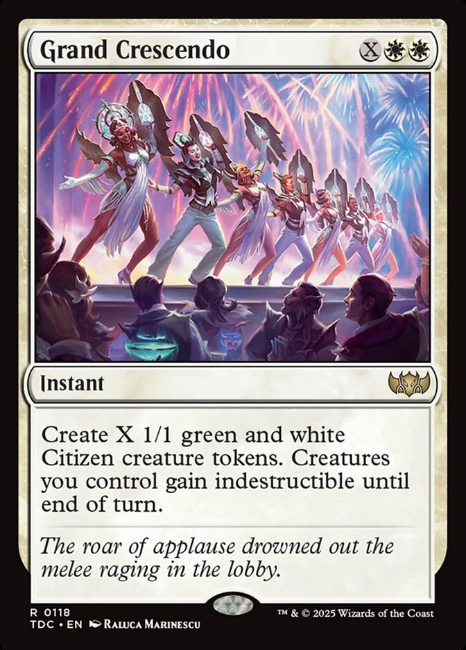 Grand Crescendo - Tarkir: Dragonstorm Commander (TDC)